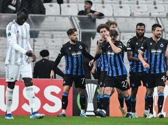 Beşiktaş, Club Brugge’e 5-0 yenildi!