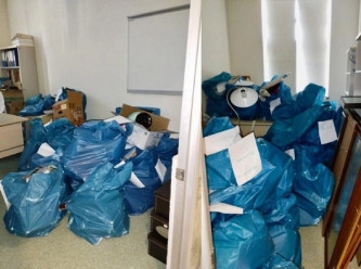 Boğaziçi Üniversitesi laboratuvarı çöp poşetlerine doldurularak boşaltıldı!