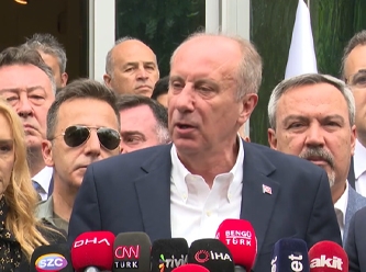 İnce: İmamoğlu’nu destekleyeceğimizi açıkladım, CHP’de korku ve endişe başladı