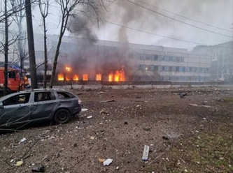 Ukrayna'da gece kırmızı alarm: Rusya 'saldırı dalgası' başlattı