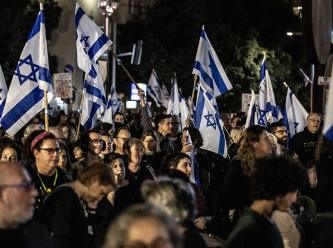 İsrailliler sokağa döküldü: Netanyahu'ya öfke büyüyor