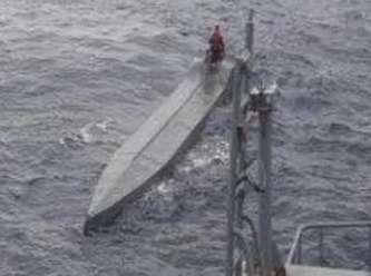 27 milyon dolarlık kokain denizaltısı ele geçirildi