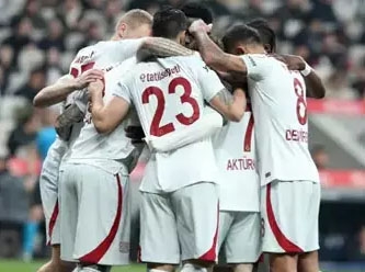 Galatasaray, Beşiktaş'tan 3 puanı tek golle aldı...