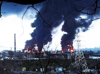Rusya liman kenti Odesa’yı vurdu