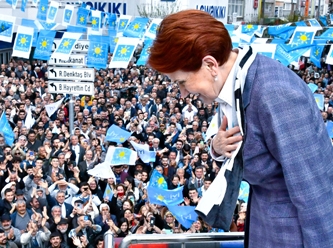 Akşener: Oy vermezseniz evime döneceğim, siyasetin s'siyle ilgilenmeyeceğim