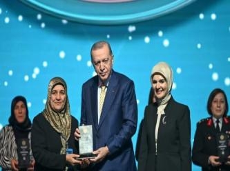 Kadın etkinliğinde konuşan Erdoğan kadın örgütlerini hedef aldı