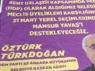 CUmhur İttifakı'ndan kirli siyasete devam: Sahte DEM Parti afişiyle