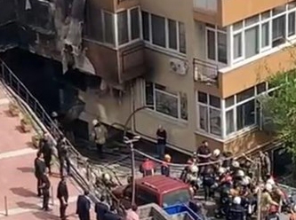 Şişli'de 16 katlı binada yangın: Ölü ve yaralılar var