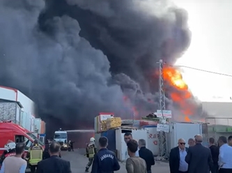 Ankara'da korkutan yangın: İzinli itfaiye personeli de göreve çağrıldı