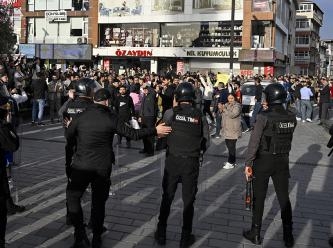 İstanbul'daki 'Van' eylemlerinde 132 gözaltı