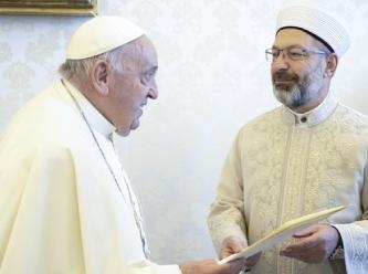 Erdoğan'dan Papa'ya Filistin mektubu