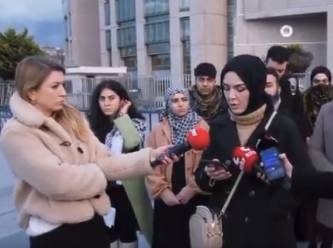 Bakan Tunç yalanlamıştı... Adliye önünde tekrarladılar: 'Çıplak arandık, başörtümüz kesildi'
