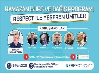 Respect’le Yeşeren Ümitler: 9 Mart’ta Respect Türkçe YouTube kanalına davetlisiniz