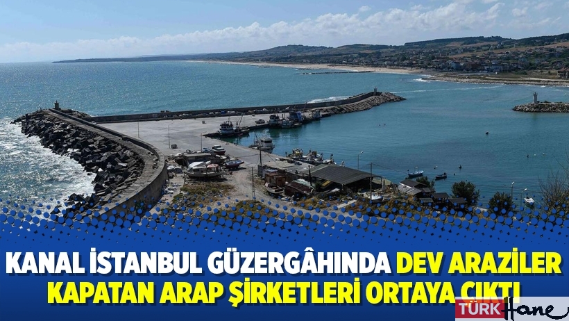 Kanal İstanbul güzergâhında dev araziler kapatan Arap şirketleri ortaya çıktı