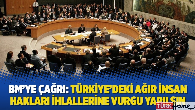 BM’ye çağrı: Türkiye’deki ağır insan hakları ihlallerine vurgu yapılsın