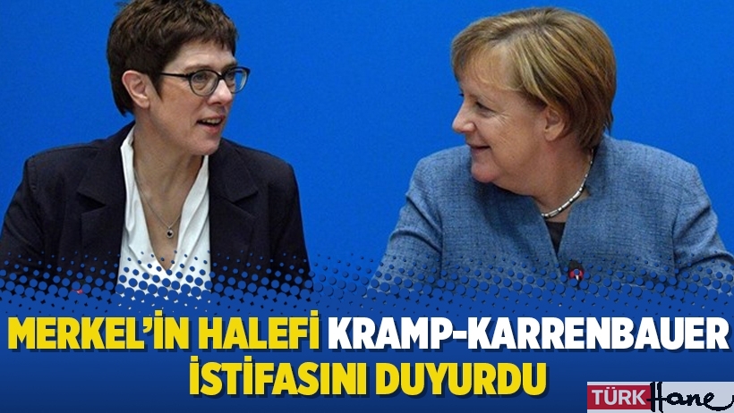 Merkel’in halefi Kramp-Karrenbauer istifasını duyurdu