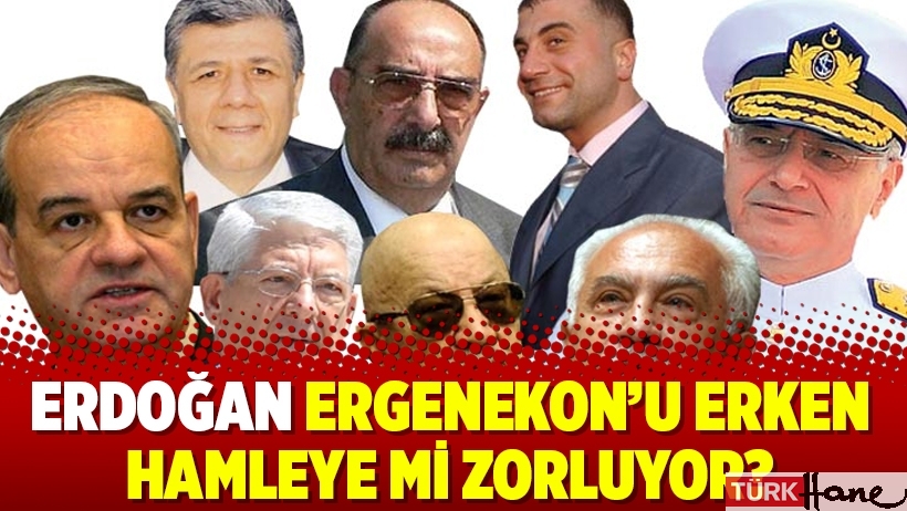 Erdoğan Ergenekon’u erken hamleye mi zorluyor?