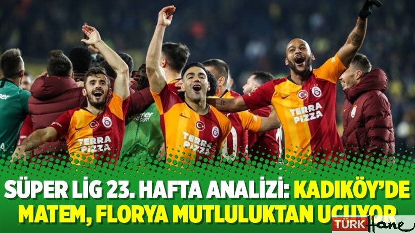 Süper Lig 23. hafta analizi: Kadıköy’de matem, Florya mutluluktan uçuyor
