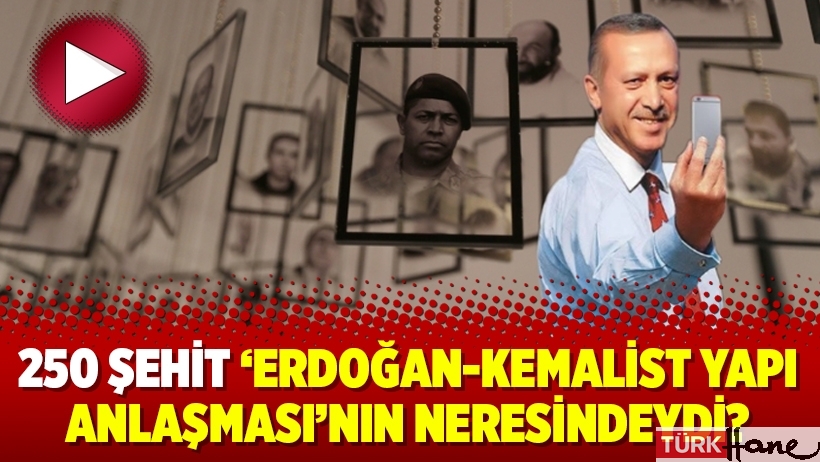 250 şehit ‘Erdoğan-Kemalist yapı anlaşması’nın neresindeydi?