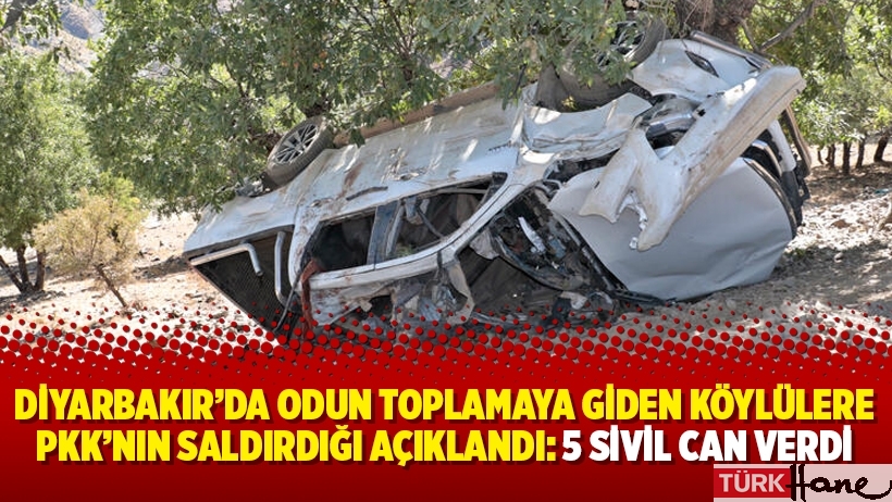 Diyarbakır’da odun toplamaya giden köylülere PKK’nın saldırdığı açıklandı: 5 sivil can verdi
