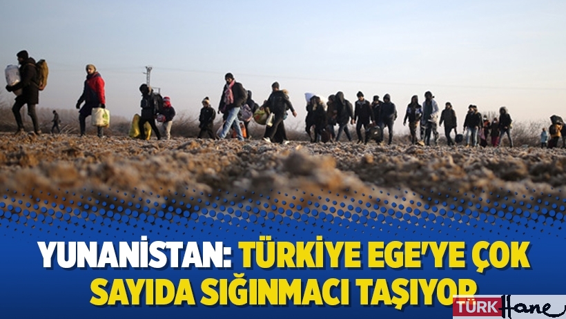 Yunanistan: Türkiye Ege'ye çok sayıda sığınmacı taşıyor