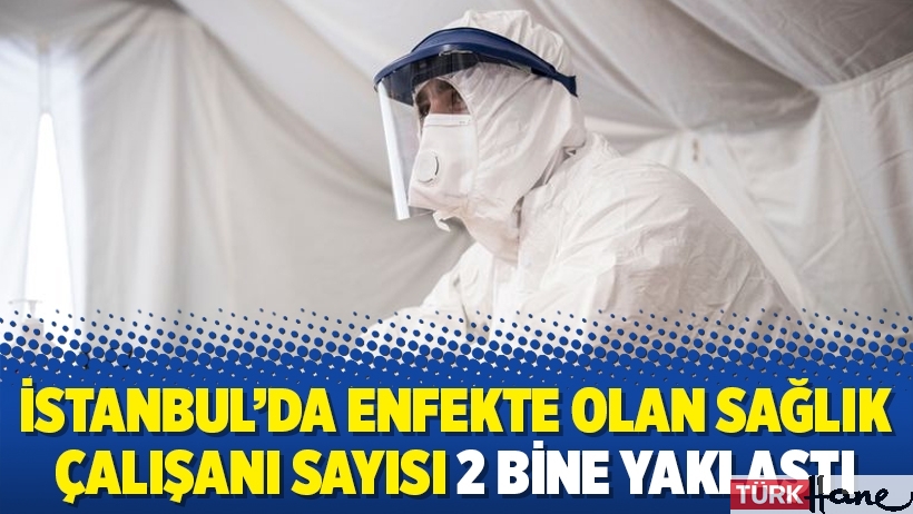 İstanbul’da enfekte olan sağlık çalışanı sayısı 2 bine yaklaştı