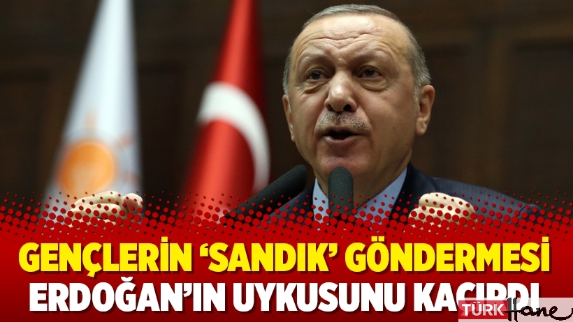 Gençlerin ‘sandık’ göndermesi Erdoğan’ın uykusunu kaçırdı