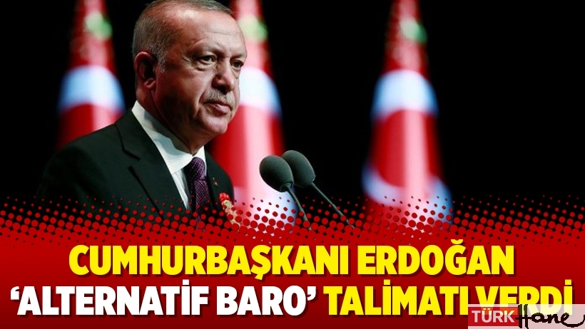 Cumhurbaşkanı Erdoğan ‘alternatif baro’ talimatı verdi