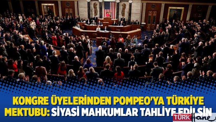 Kongre üyelerinden Pompeo'ya Türkiye mektubu: Siyasi mahkumlar tahliye edilsin