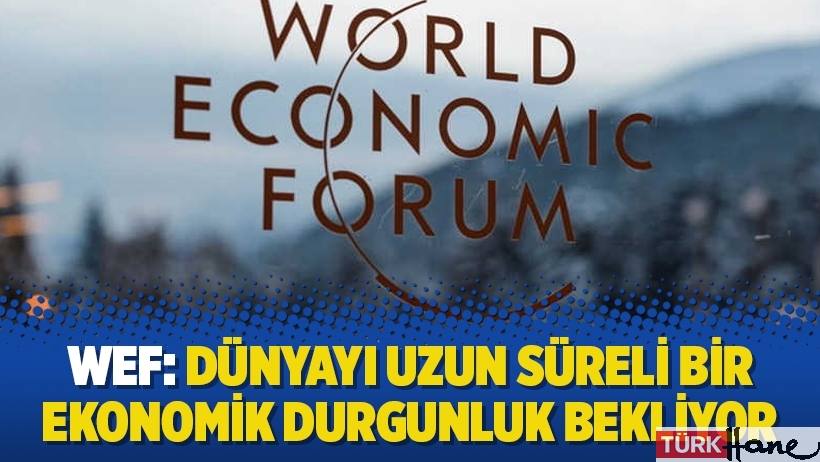 WEF: Dünyayı uzun süreli bir ekonomik durgunluk bekliyor