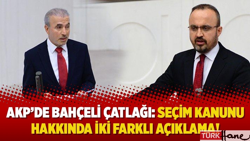 AKP’de Bahçeli çatlağı: Seçim Kanunu hakkında iki farklı açıklama!