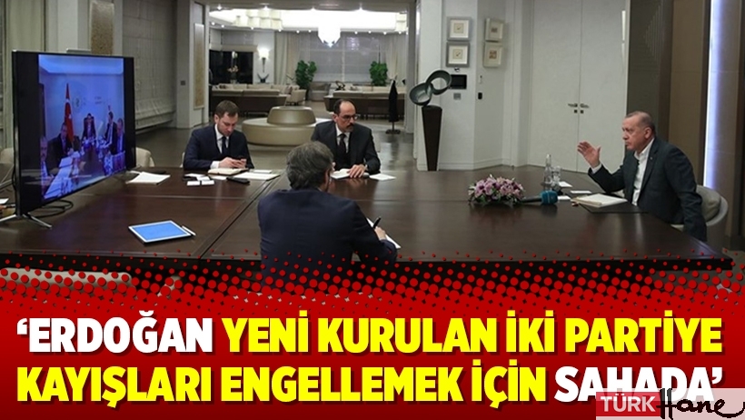 ‘Erdoğan yeni kurulan iki partiye kayışları engellemek için sahada’