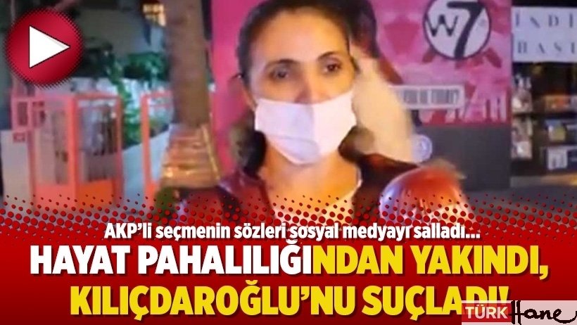AKP’li seçmen sosyal medyayı salladı; Hayat pahalılığından yakındı, Kılıçdaroğlu’nu suçladı!