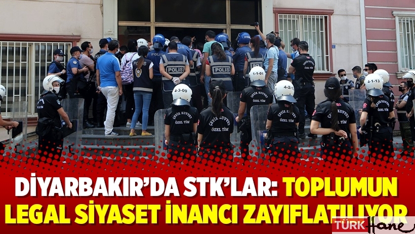 Diyarbakır’da STK’lar: Toplumun legal siyaset inancı zayıflatılıyor