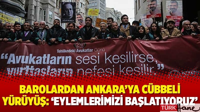 Barolardan Ankara’ya cübbeli yürüyüş: ‘Eylemlerimizi başlatıyoruz’