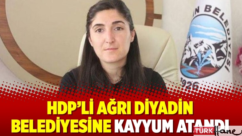 HDP’li Ağrı Diyadin Belediyesine kayyum atandı
