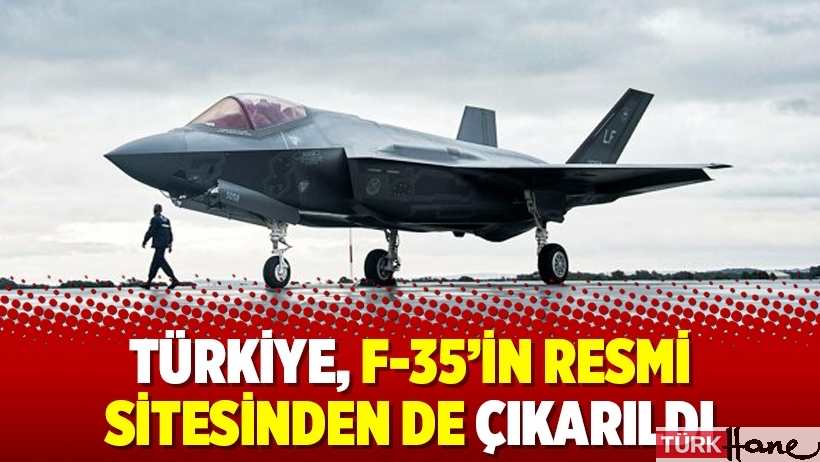 Türkiye, F-35’in resmi sitesinden de çıkarıldı
