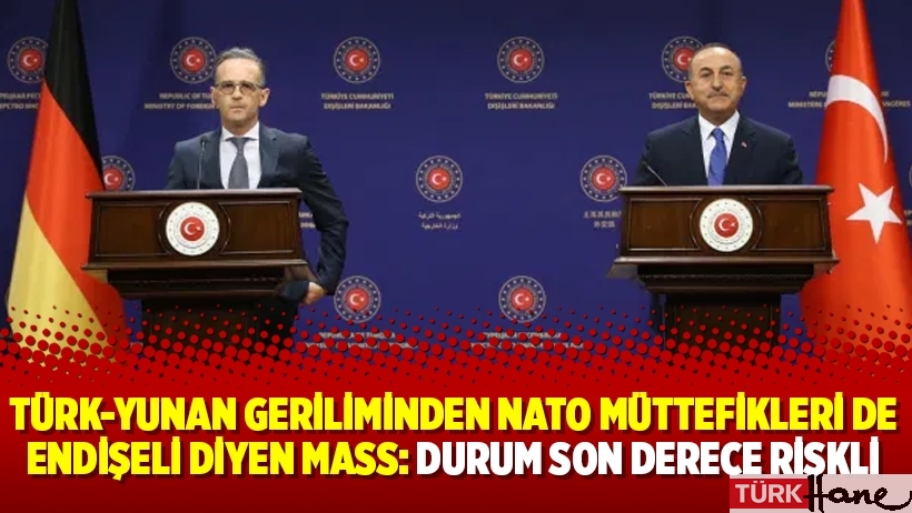 Türk-Yunan geriliminden NATO müttefikleri de endişeli diyen Mass: Durum son derece riskli