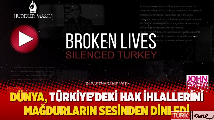Dünya, Türkiye'deki hak ihlallerini mağdurların sesinden dinledi 