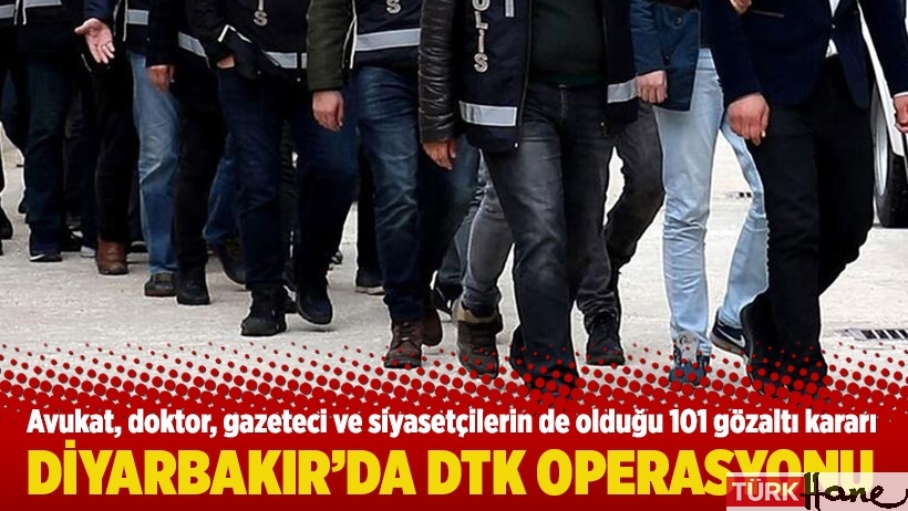 Diyarbakır'da DTK operasyonu
