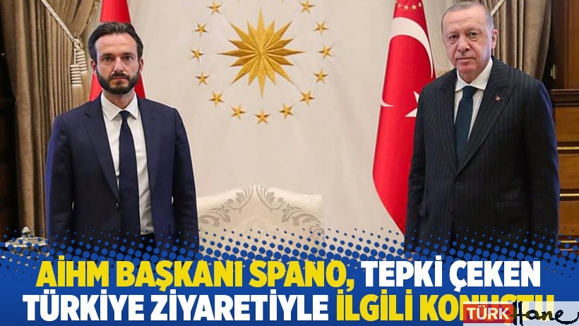 AİHM Başkanı Spano, tepki çeken Türkiye ziyaretiyle ilgili konuştu