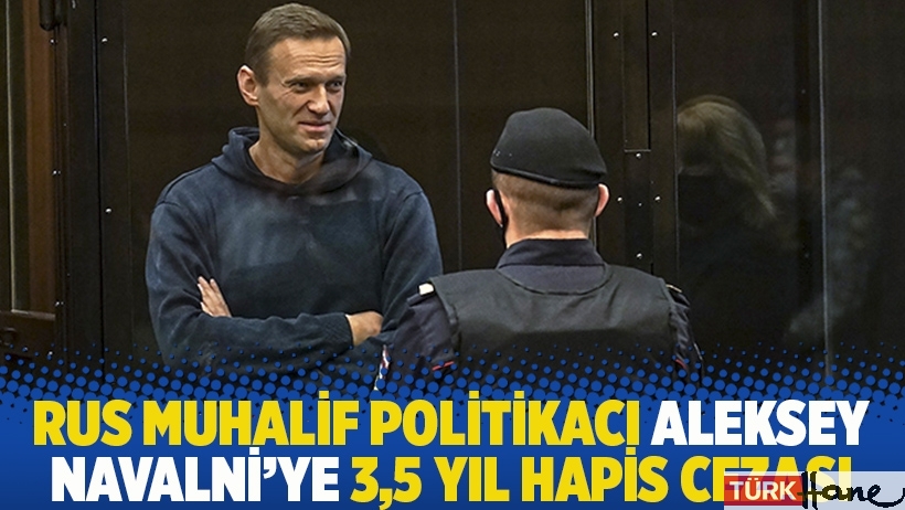 Rus muhalif politikacı Aleksey Navalni'ye 3,5 yıl hapis cezası