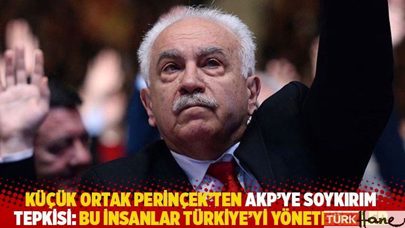 Küçük ortak Perinçek’ten AKP’ye soykırım tepkisi: Bu insanlar Türkiye’yi yönetemezler