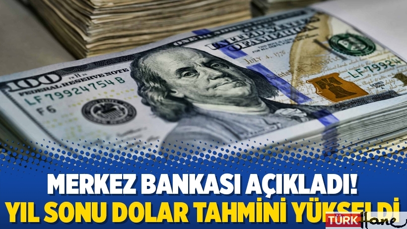 Merkez Bankası açıkladı! Yıl sonu dolar tahmini yükseldi