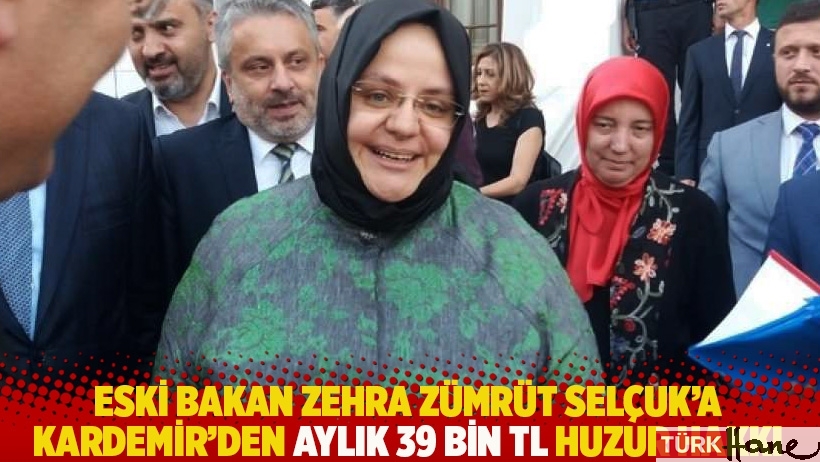Eski bakan Zehra Zümrüt Selçuk'a Kardemir'den aylık 39 bin TL huzur hakkı 
