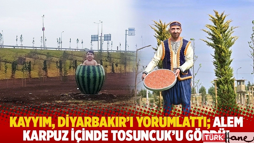 Kayyım, Diyarbakır'ı yorumlattı; alem karpuz içinde Tosuncuk'u gördü!