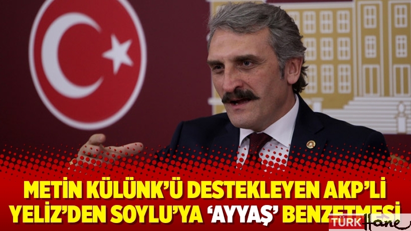 Metin Külünk’ü destekleyen AKP’li Yeliz’den Soylu’ya ‘ayyaş’ benzetmesi