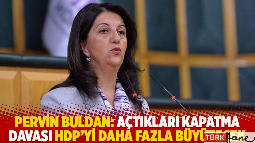 Pervin Buldan: Açtıkları kapatma davası HDP'yi daha fazla büyütecek