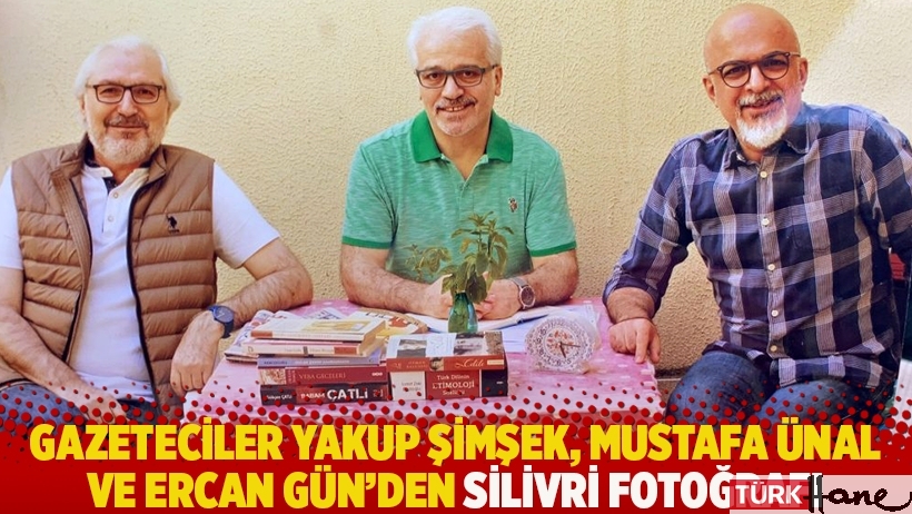 Gazeteciler Mustafa Ünal, Yakup Şimşek ve Ercan Gün’den Silivri fotoğrafı