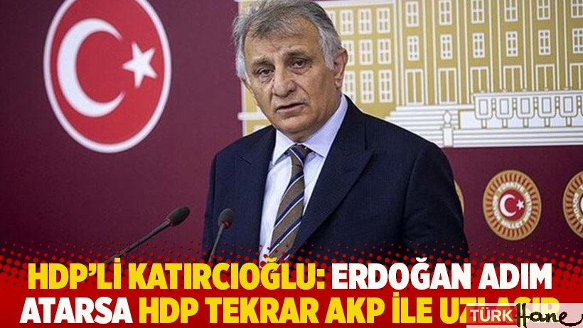 HDP'li Katırcıoğlu: Erdoğan adım atarsa HDP tekrar AKP ile uzlaşır